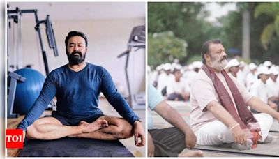 International Yoga Day: Mohanlal to Suresh Gopi: Mollywood celebs share inspiring posts | Malayalam Movie News - Times of India