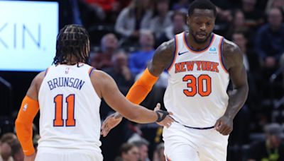 Julius Randle Congratulates Jalen Brunson on Being Named Knicks Captain