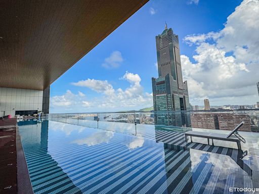 高雄最新高空池畔早餐！無邊際泳池用餐賞海景 還享香檳喝到飽