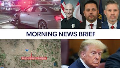 Alleged DUI driver fled from crash; Trump held in contempt of court l Morning News Brief