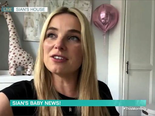 Sian Welby reveals baby Ruby was born by emergency C-section