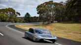 Car makes record-breaking trip on single solar-powered charge