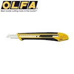 日本OLFA拆刃式小型美工刀198B(合金工具鋼刃+X系列舒適玻璃纖維強化握把更耐丙酮.耐酸)海報刀壁紙刀