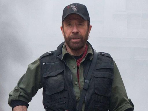 El cambio físico de Chuck Norris en su regreso al cine después de más de una década