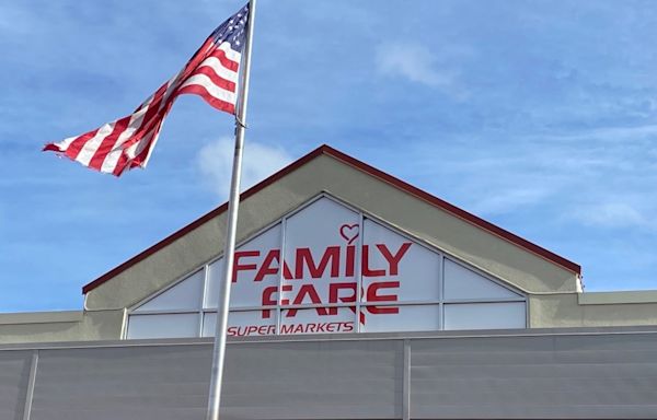 After woman was found living inside Family Fare sign, grocer makes $10K donation to local shelter