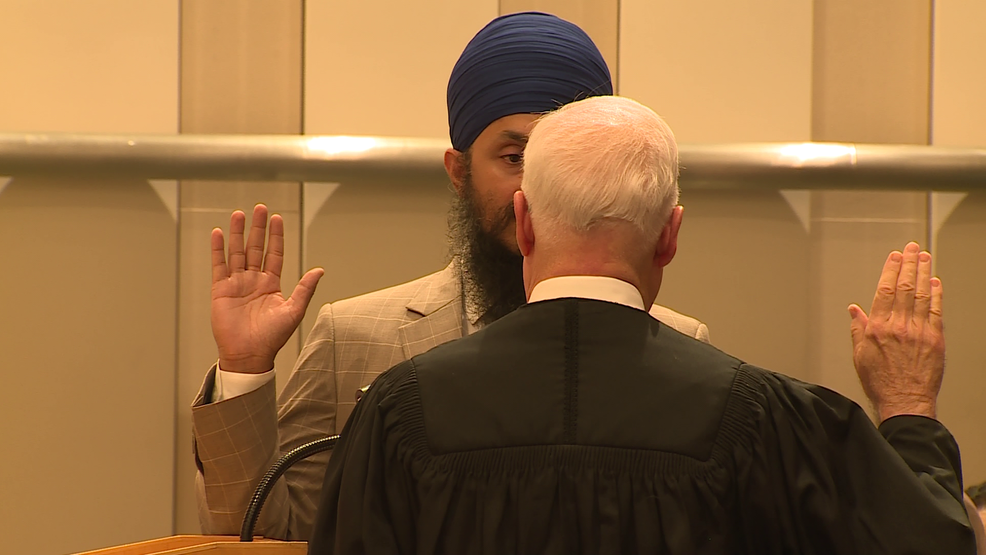 Enrobing ceremony for Fresno County's first Sikh judge