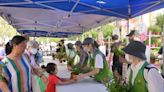 More than 300 volunteers take part in flower show's Green Recycling Day activities (with photos)