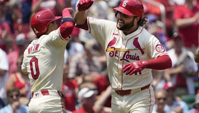 Arenado's two-run single in the eighth helps Cardinals beat Cubs 5-4 for a doubleheader sweep