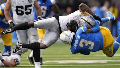 Chargers coach Jim Harbaugh expresses disappointment over Derwin James’ 1-game suspension