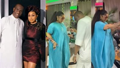 “Love sweet na you dey rush” – Fans gush over Rita Dominic and husband’s dance video