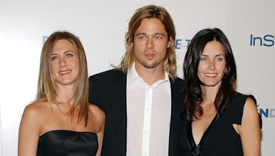 La foto de Courteney Cox y Brad Pitt juntos: Amiga y exmarido de Jennifer Aniston