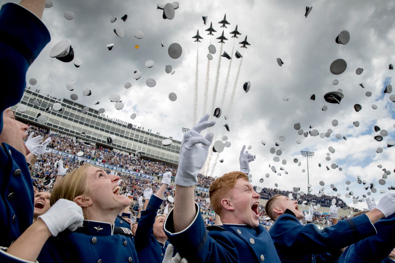 When will the Thunderbirds be flying overhead this week?