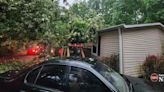 Tree falls on Tennessee home during stormy weather