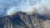 Mt. Baldy Spared from Vista Fire