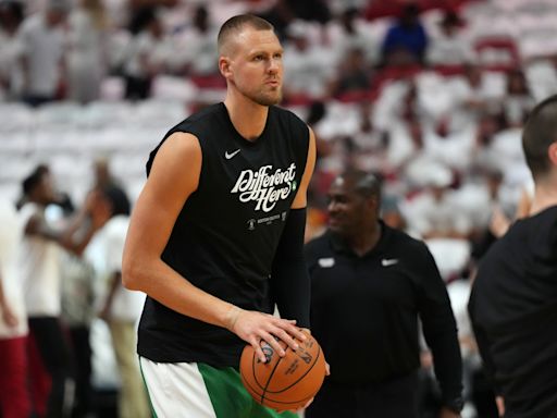 Kristaps Porzingis injury update: When will Boston big man return to Conference Finals?