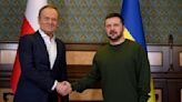 In Kiev, Polish leader Tusk pledges strong support for Ukraine