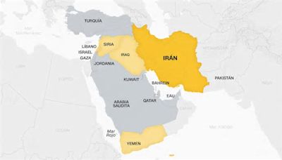 Este mapa muestra los focos de conflicto activos en Medio Oriente