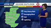 Severe Weather Alert Day: Spotty PM Storms