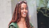 Malia Obama rocks orange two-piece after workout as she's pictured beaming in LA