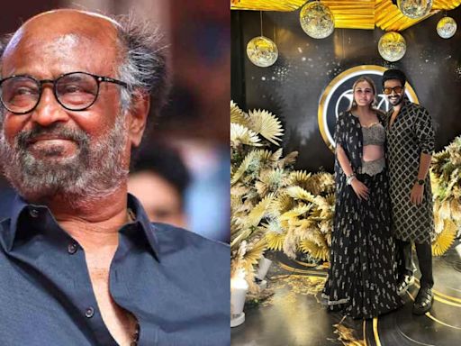 Rajinikanth, Trisha and other celebs attend Varalaxmi and Nicholai’s wedding, see pics