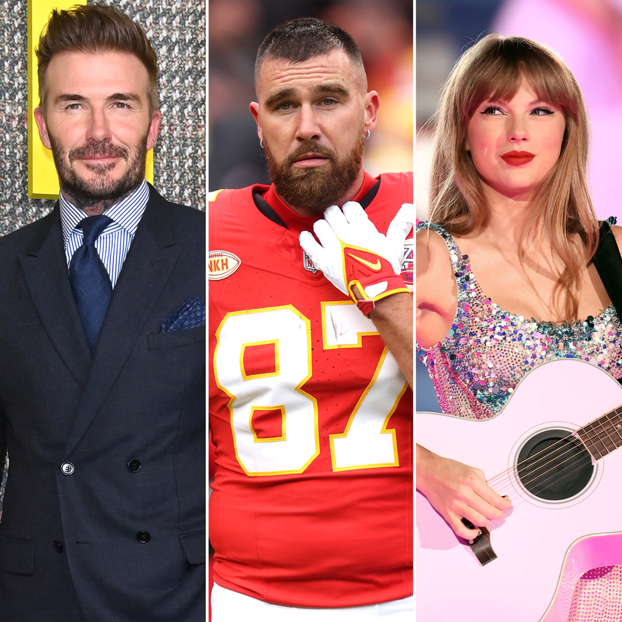 David Beckham Is Confident Travis Kelce ‘Can Handle’ Taylor Swift’s Level of Fame