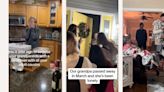 Adult grandkids surprise their grandparents with sleepovers in sweet video trend