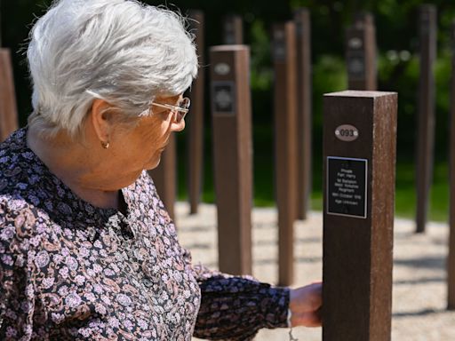 Tribute to First World War soldiers executed by British refurbished after flood