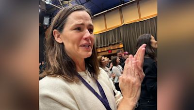 Jennifer Garner gets emotional about daughter Violet's high school graduation