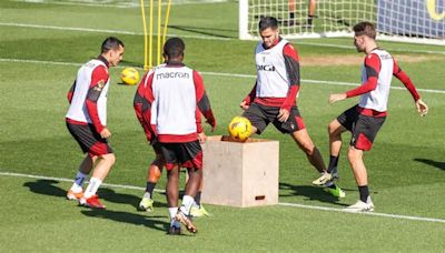 Maxi Gómez vuelve a entrenar y apunta al Girona