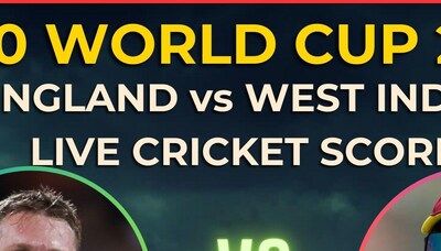ENG vs WI LIVE SCORE UPDATES, T20 World Cup 2024: England claw back in death overs
