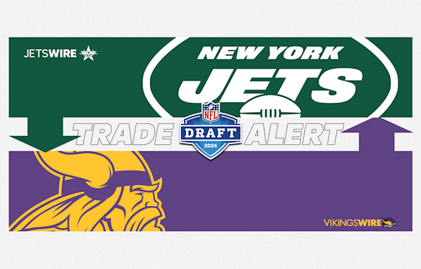 Jets trade with Vikings, move back one spot to No. 11