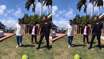 Video viral: Lionel Messi se juntó con Will Smith y Martin Lawrence a jugar al fútbol y revolucionó las redes