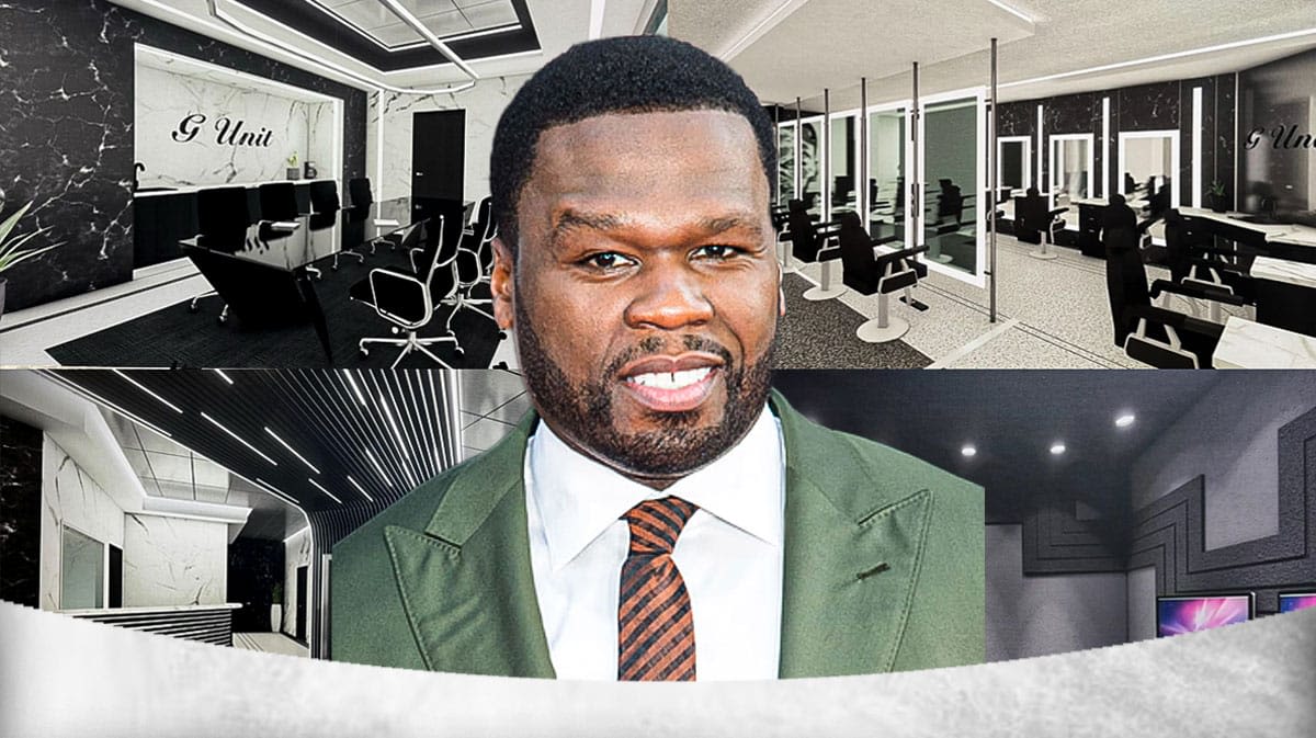 50 Cent is in his bag as he offers sneak peak at G-Unit Film Studios