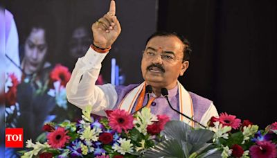 'Elections are not won on strength of government': UP deputy CM Keshav Prasad Maurya | India News - Times of India