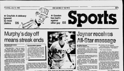 Deseret News archives: July 9, the day Dale didn’t play