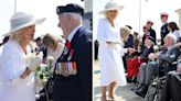 Camilla's touching exchange with D-Day veteran as he makes incredible admission
