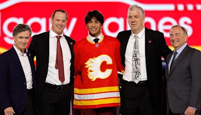 Flames sign 2024 first round picks Parekh, Gridin to entry-level deals