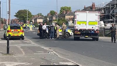 Bomb squad called after 'suspicious items' found