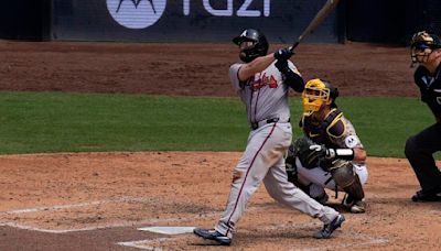 BRAVES BASEBALL: d'Arnaud hits two homers in Atlanta's win over Padres