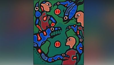 Art fraud investigation reveals fake Norval Morrisseau painting was on display at Winnipeg gallery | CBC News