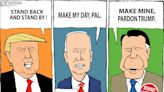 Biden call for debates, Romney pardon plea: Darcy cartoon