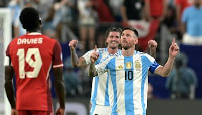 Argentina a un paso del bicampeonato de América al doblegar a Canadá en semifinales