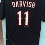 MLB美國大聯盟 遊騎兵隊DARVISH 11號 達比修友 球員衣 吸濕排汗 6230212-580 深藍 版寬鬆