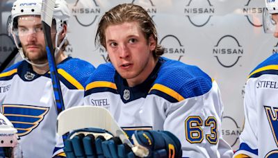 Blues' Jake Neighbours is putting in the work this summer to prove last season was no fluke