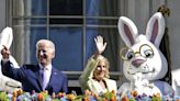 ¡Conejos gigantes y juegos infantiles! Las imágenes más simpáticas de los Biden celebrando la Pascua