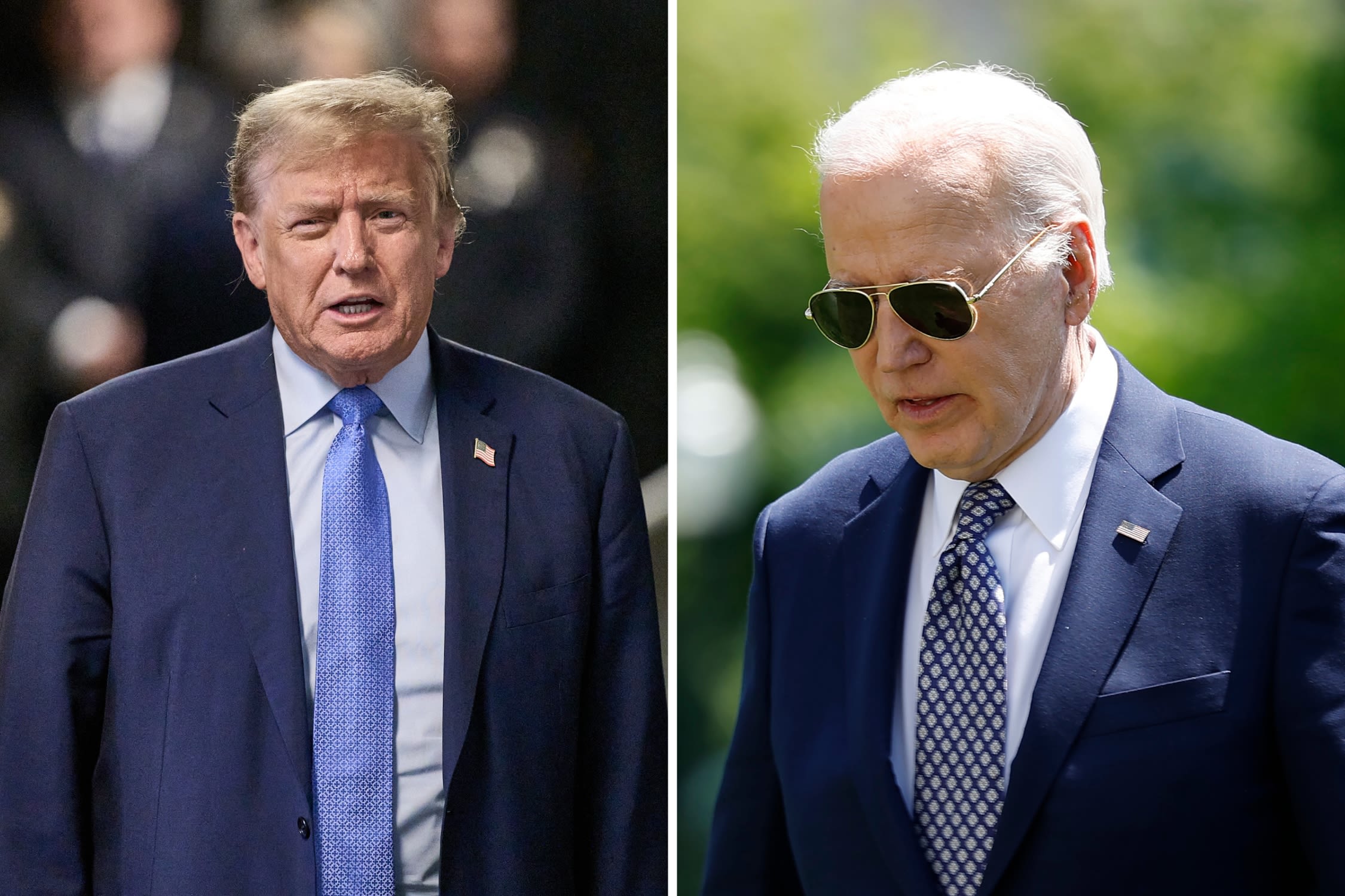 Donald Trump leads Joe Biden in every battleground state: Polling averages