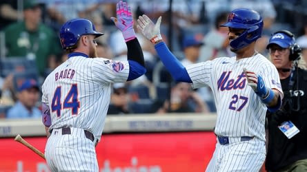 Mark Vientos homers twice as Mets hang on for 9-7 win over Yankees in Subway Series opener