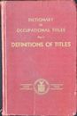 Dictionary of Occupational Titles