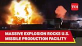 Big Blast At U.S. Arms Factory; One Missing, Two Injured| Watch | International - Times of India Videos