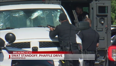 S.W.A.T. teams called, snipers deployed during southwest Bakersfield standoff